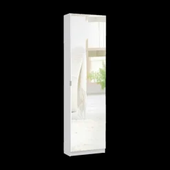 Ygo Schoenenkast RAPHAEL 1D/Sp, B50-H180, Wit| Schoenkasten & Rekken