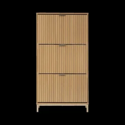 Ygo Schoenenkast TRIASO Naturel| Schoenkasten & Rekken