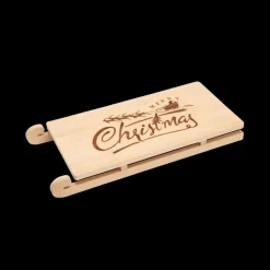 Ygo Serveerplateau Sleevorm GION Bamboe Naturel| Kerst