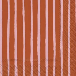 Ygo Servet PICCOLO Roze/Oranje| Tafellinnen & -Textiel