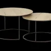 Ygo Set van 2 salontafels EDUARD Natur| Salontafels & Bijzettafels