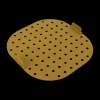 Ygo Silicone Bakmat Airfryer AIRY Vierkant Oker| Kookaccessoires|Bakaccessoires