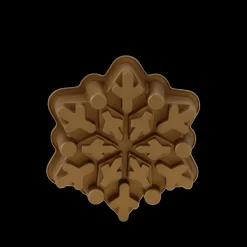 Ygo Silicone Cakevorm XMAS Goud Ass.| Kerst