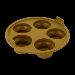 Ygo Silicone Muffinvorm Airfryer AIRY Oker| Kookaccessoires|Bakaccessoires