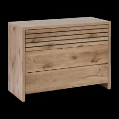 Ygo Slaapkamer ILJA: Kleerkast B280 + Bed 180x200/2 Nachttafels + Commode B111| Slaapkamers