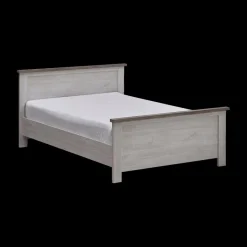 Ygo Slaapkamer JASNA: Kleerkast Draaideuren B225 + Bed 140x200 + 2x Nachttafel| Slaapkamers