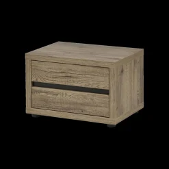 Ygo Slaapkamer LAFON: Kleerkast 245cm + Bed 160x200 + Commode + 2x Nachttafels| Slaapkamers