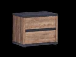 Ygo Slaapkamer PIPPA: Kleerkast 220cm + Bed 180x200 + 2x Nachttafel B58| Slaapkamers