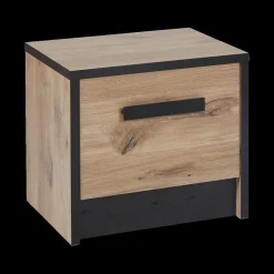Ygo Slaapkamer ROSALIND: Kleerkast B245 + Bed 140x200 + Commode B110 + 2x Nachttafels B53| Slaapkamers
