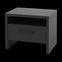 Ygo Slaapkamer WATFORD: Kleerkast 245cm + Bed 160x200 + 2x Nachttafels + Commode| Slaapkamers