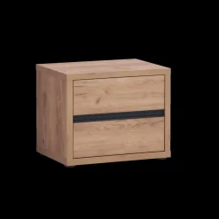 Ygo Slaapkamer ZELDA: Kleerkast 240cm + Bed 160x200 + Commode + 2x Nachttafel B58| Slaapkamers