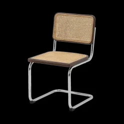Ygo Sledestoel GUSTAV Beech Wood Canaletto / Chrome frame| Stoelen