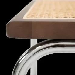 Ygo Sledestoel GUSTAV Beech Wood Canaletto / Chrome frame| Stoelen