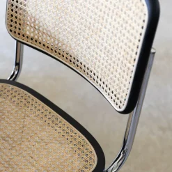 Ygo Sledestoel GUSTAV Beech Wood Black| Stoelen