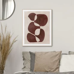 Ygo Slim Frame Wood Imagination Earth| Wanddecoratie