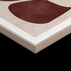 Ygo Slim Frame Wood Imagination Earth| Wanddecoratie