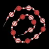 Ygo Slinger ELWOOD met Ballen Wit/Rood| Kerst