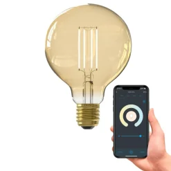 Ygo SMART Lamp GLOBE Goud 7W| Lichtbronnen