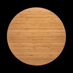Ygo Snijplank BAMOOK Draai Bamboo Rond Ø50| Keukenaccessoires|Kookaccessoires