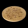 Ygo Snijplank KAROLO Kaas Rond Bamboe| Keukenaccessoires|Kookaccessoires