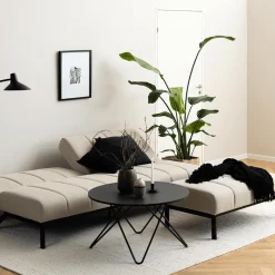 Ygo Sofabed STIG B198 Basel Beige| Slaapbanken|Slaapbanken
