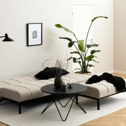 Ygo Sofabed STIG B198 Basel Beige| Slaapbanken|Slaapbanken
