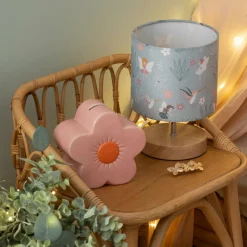 Ygo Spaarpot AMELI Bloem Roze| Decoratieve Accessoires|Woondecoratie