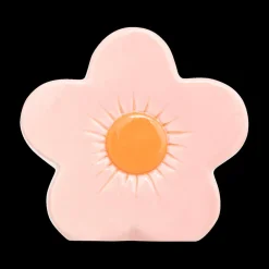 Ygo Spaarpot AMELI Bloem Roze| Decoratieve Accessoires|Woondecoratie
