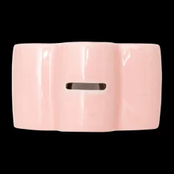Ygo Spaarpot AMELI Bloem Roze| Decoratieve Accessoires|Woondecoratie