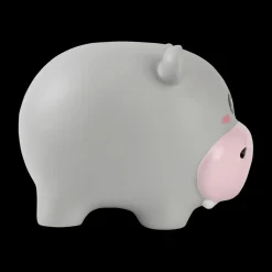 Ygo Spaarpot HIPPO Grijs| Decoratieve Accessoires|Woondecoratie