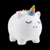 Ygo Spaarpot UNICORN Wit| Decoratieve Accessoires|Woondecoratie