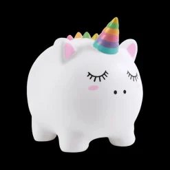 Ygo Spaarpot UNICORN Wit| Decoratieve Accessoires|Woondecoratie