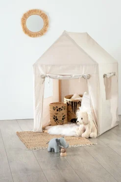 Ygo Speeltent HUISJE Naturel| Tapijten | Meubels