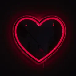 Ygo Spiegel HART m/Led Rood| Spiegels|Spiegels