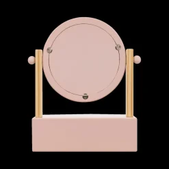 Ygo Spiegel PRINSES M/Opbergvak Roze| Decoratieve Accessoires|Accessoires
