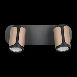 Ygo Spot GILLAN 2Del. Zwart/Coffee| Spots