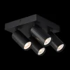 Ygo Spot ORYX 4Del. Zwart| Spots