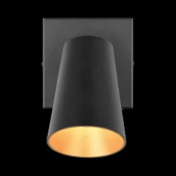 Ygo Spot SHARP 1Del. Met. Zwart/Goud| Spots