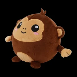 Ygo Squichy Kussen MONKEY Bruin| Slaapkamer|Accessoires
