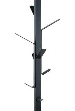 Ygo Staande kapstok (zwart metaal), 50x50x181| Kapstokken|Opbergen