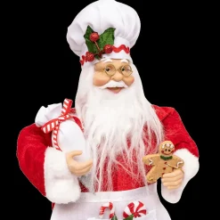 Ygo Staande Kerstman FRITZ Bakker Poly Rood| Kerst