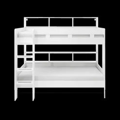 Ygo Stapelbed STITCH 90x200 Wit (Incl. Bedlade en Bodems)| Slaapkamer|Bedden