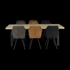 Ygo Stoel ALECIO Softyl Cognac| Stoelen