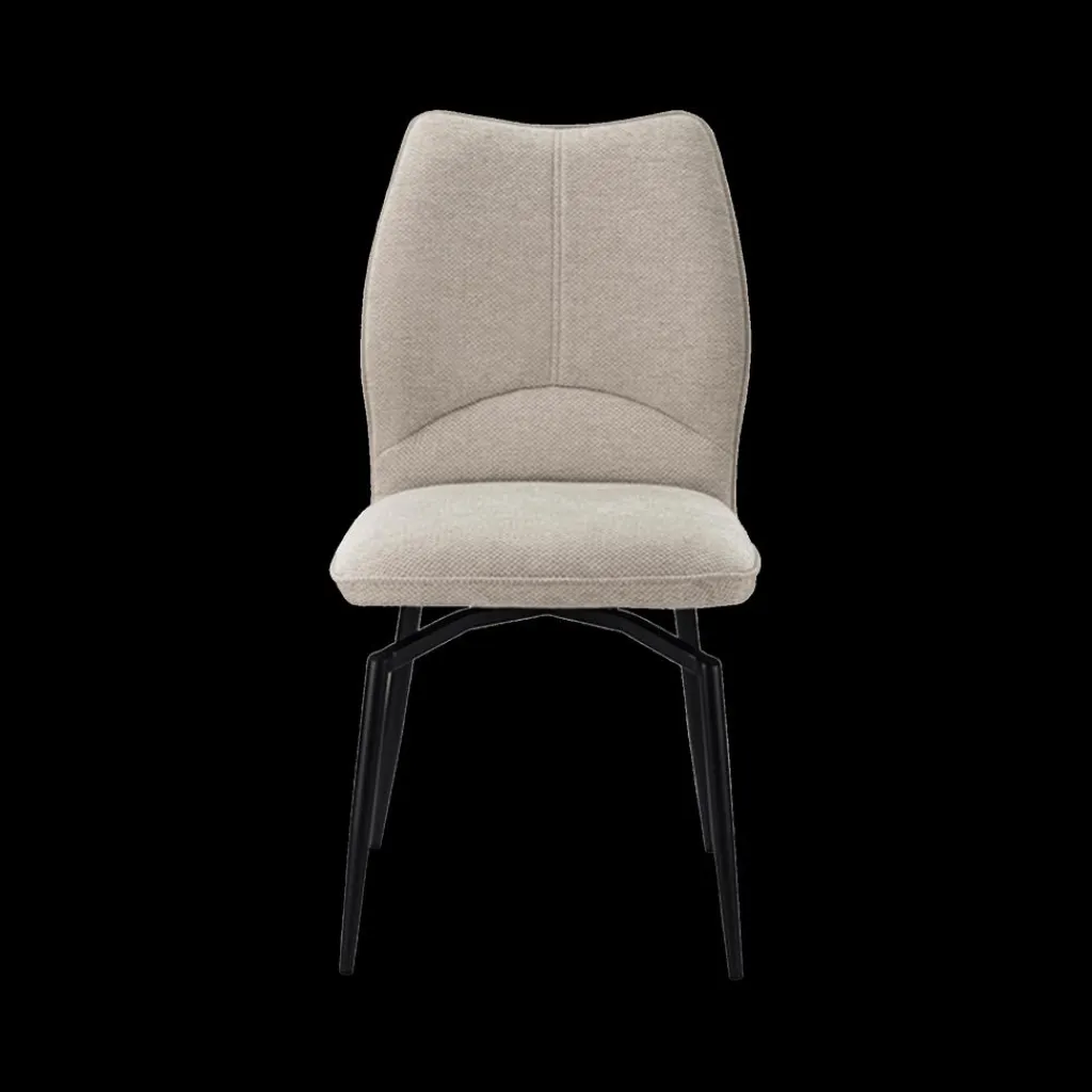 Ygo Stoel ANETA Draaibaar Ecru| Stoelen