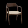 Ygo Stoel ANTOINE Ash Wood Walnut| Stoelen