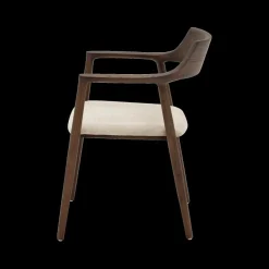Ygo Stoel ANTOINE Ash Wood Walnut| Stoelen