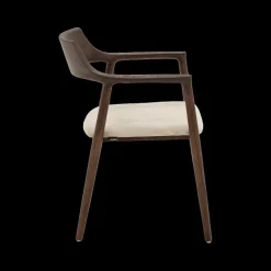 Ygo Stoel ANTOINE Ash Wood Walnut| Stoelen