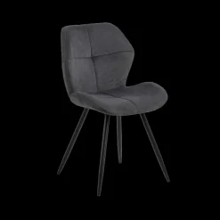Ygo Stoel DITTE Holly Anthracite 28| Stoelen