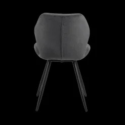 Ygo Stoel DITTE Holly Anthracite 28| Stoelen