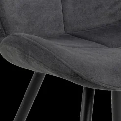 Ygo Stoel DITTE Holly Anthracite 28| Stoelen